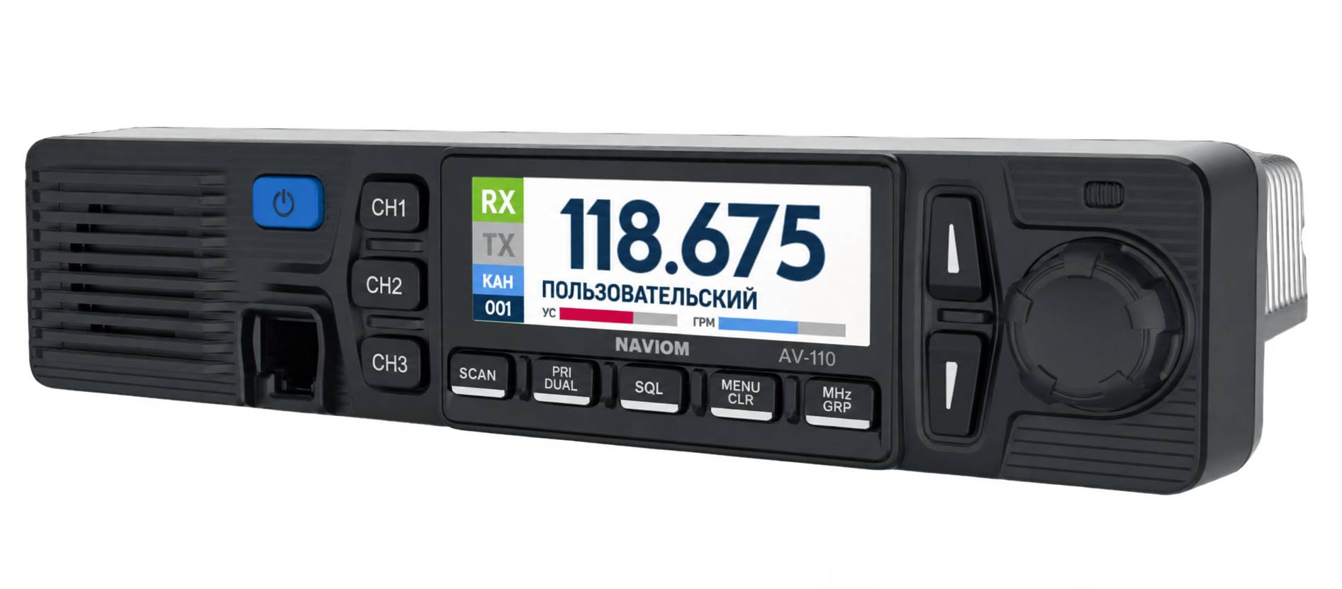 NAVIOM AV-110 — авиационная УКВ-радиостанция